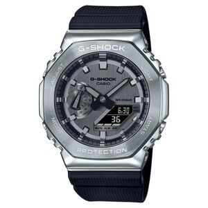Casio G-SHOCK Metal and Black GM2100-1A Watch